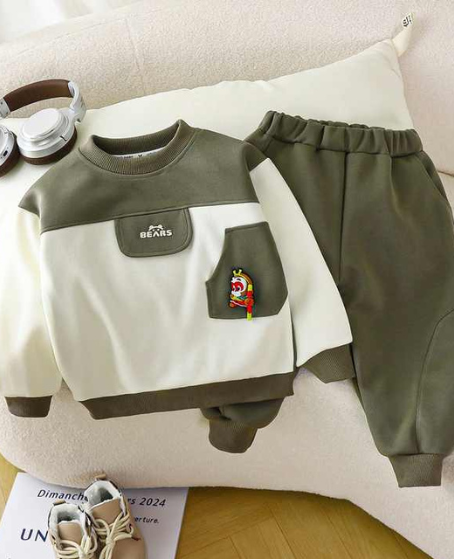 Autumn Hoodie Set | Monkey King Print