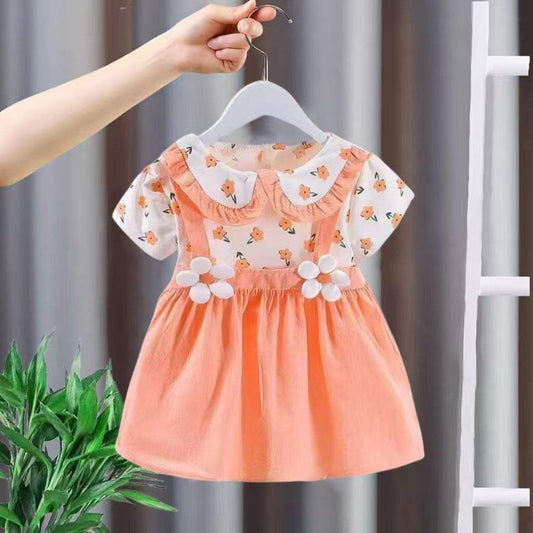 Pure Cotton Baby Girl Skirt Dress