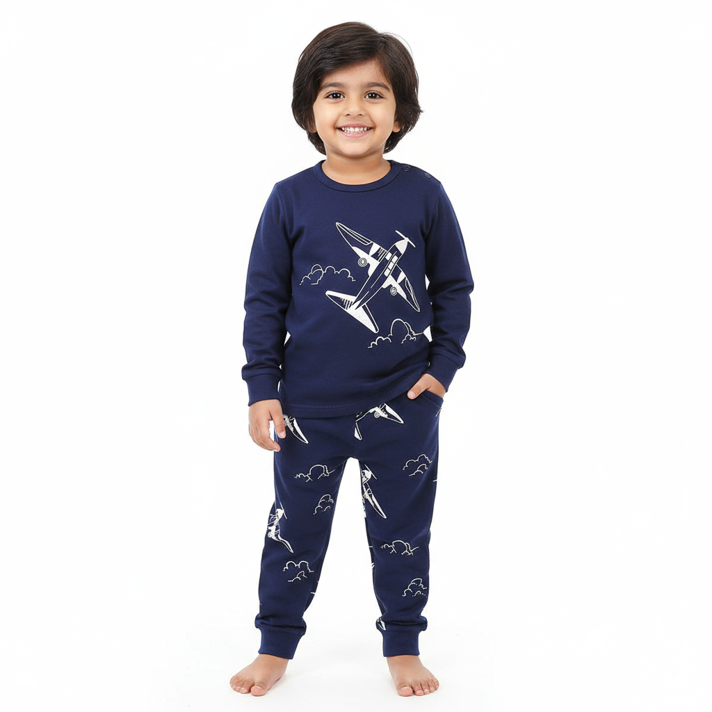 Eco-friendly Cotton Baby Pajama Set