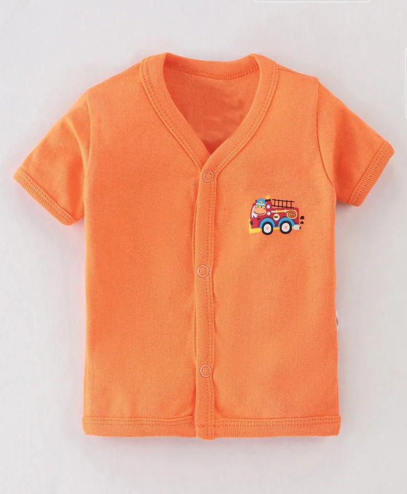 Soft Cotton Baby Girl Dress | Peach Skirt Style