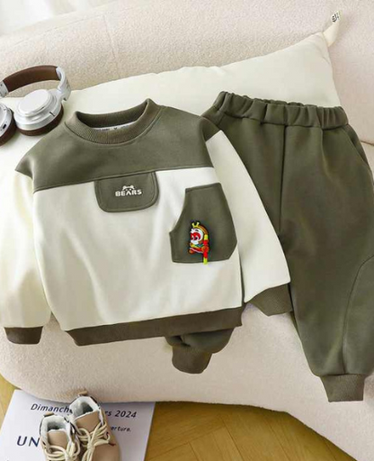 Autumn Hoodie Set | Monkey King Print