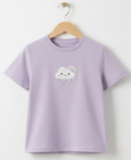 Abiba Lilac Rainbow Cloud Tee