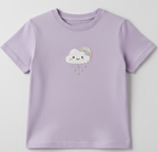 Abiba Lilac Rainbow Cloud Tee
